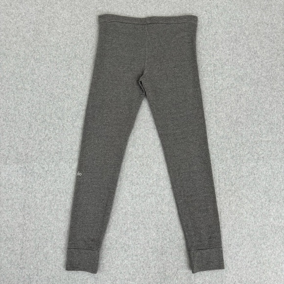 Alo Yoga Twiggy Sweatpants Womens Small ? Gray Soft Drawstring Athleisure READ - Picture 4 of 14